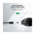 Fantech Go Comfy W195R Silent Wireless (Dual Mode) Black Vertical Ergonomic Mouse