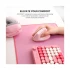 Fantech Go Comfy W195R Silent Wireless (Dual Mode) Pink Vertical Ergonomic Mouse