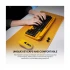 Fantech Go Mochi 101 WK899 Yellow Wireless Keyboard & Mouse Combo