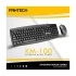 Fantech KM100 Black Wired Keyboard & Mouse Combo