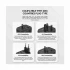 Fantech PowerCube TAC1 3 Port 20W USB & USB-C Black Travel Multi Charger / Charging Adapter