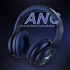 Fastrack Reflex Tunes F02 (ANC) Blue Over-Ear Bluetooth Headphone