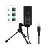 FIFINE K669B USB Condenser Microphone with Tripod Stand
