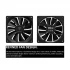 Gamdias AEOLUS M3-1204R (4xFan) 120mm ARGB Black Casing Cooling Fan