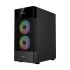 Gamdias AURA GC5 ARGB Digital Display Mesh Mid Tower Black ATX Gaming Desktop Casing