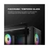 Gamdias AURA GC6 RGB Fine Mesh Mid Tower Black (Tempered Glass) ATX Gaming Desktop Case