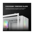Gamdias AURA GC6 WH RGB Fine Mesh Mid Tower White (Tempered Glass) ATX Gaming Desktop Case