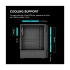 Gamdias AURA GC7 RGB Mid Tower Black ATX Gaming Desktop Casing with AURA GP450 (450W) PSU