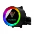 Gamdias CHIONE E2-120 Lite AIO RGB Black Liquid CPU Cooler