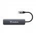 GAMDIAS MERCURY M1-500 Type-C Male to HDMI, Dual USB & Dual Type-C Female Gray Converter