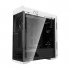 Gamemax Optical G-510-White (Acrylic Side Window) ATX Mid Tower White (RGB LED Fan) Gaming Casing