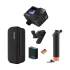 GoPro Hero9 20MP 5K Black Ultra HD Action Camera Bundle with 2 Battery, 64GB microSD Card, Case & Stand (No Warranty)