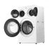 Haier HW140-BD14697WU1 12+1+1 Kg Front Loading 3 Drum Multiwash Washing Machine