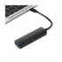 Havit HB43 USB Type-C Male to Tri USB, SD & TF Female Black Multi-Interface HUB
