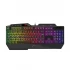 Havit KB488L USB Multi-Function Backlit Black Gaming Keyboard with Bangla