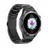 Haylou Solar 5 Amoled Black Bluetooth Calling Smart Watch with Metallic + Silicone Strap