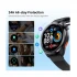 Haylou Solar Neo 2 Black AMOLED Bluetooth Calling Smart Watch with Woven + Silicone strap