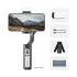 Hohem iSteady XE Kit Black Gimbal Stabilizer (Magnetic Fill Light, Tripod, Type-C USB Cable, Storage Pouch)