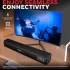 Honeywell Moxie V2000 Black Bluetooth Soundbar #HC000252/AUD/SB/V2000/BLK