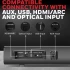 Honeywell Suono P1000 Black Bluetooth Soundbar #HC000253/AUD/SB/P1000/BLK