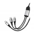 Honeywell USB Type-C Male to Dual USB Cable Price in Bangladesh