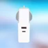 Honeywell Zest Charger 60W PD USB-C & USB-A White Charger / Charging Adapter #HC000016-WC