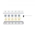 Huntkey 3 Pin 5 Port White Power Strip with Individual Switch #DMC502 (3 Meter)