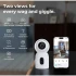 IMILAB C30 Dual 3K+3K White Home Security Dome Wi-Fi IP Camera (EU)