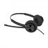 Inbertec C10DJM Duo USB & 3.5mm Jack Noise Cancelling Black Headphone