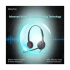 Inbertec UB805DM Duo Wired USB Noise Cancelling Black Headphone