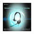 Inbertec UB815M Mono Wired USB Noise Cancelling Black Headphone