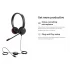 Jabra Evolve 30 DUO USB & 3.5mm jack Black Headphone