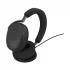 Jabra EVOLVE3 85 MS LINK390A Stereo Bluetooth Black Professional Headphone (with USB-A Dongle)
