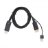 K2 HDMI Male to DP Cable / Converter / HUB