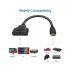 K2 HDMI Male to Dual Female Cable / Converter / HUB in BD
