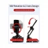 Jmary BH-05 Double Cold Shoe Extension Multi-angle Rotation Black Mobile Holder
