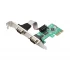 K2 PCI to 2 Ports COM 9-pin Serial Port Casing Accessories