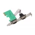 K2 PCI to 2 Ports COM 9-pin Serial Port Casing Accessories Price in Bangladesh