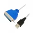 K2 USB Male To Parallel Female USB Cable