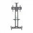 Kaloc KLC-150/B 32-75 inch Black Adjustable Mobile TV Trolley For Interactive Flat Panel