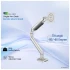 Kaloc KLC-DS150 17-35 inch Silver Adjustable Single Arm Monitor Desktop Mount Stand