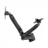 Kaloc KLC V28 17-27 inch LCD/LED Monitor Dual Arm Desk Mount Stand with Height Adjustable Gas Spring