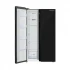 Kelvinator KRS-663TBX 663L Black Twin Eco-Inverter Side by Side Glass Door No Frost Refrigerator