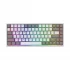 Keycool KC84-A02 Gateron RGB (Blue Switch) White Mechanical Gaming Keyboard