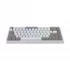 Keycool KC84-A02 Gateron RGB (Blue Switch) White Mechanical Gaming Keyboard