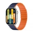 Kieslect KS Pro Calling Silver Amoled Display Smart Watch with Blue-Orange Strap