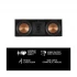 Klipsch RP-600C Walnut Vinyl Wired Center Channel Speaker