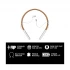 Klipsch T5 Neckband Brown In-Ear Bluetooth Earphone