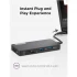 Lenovo Type-C Male to HDMI,Tri USB,Type-C,TF & SD Female Type-C Converter specifications