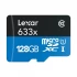 Lexar High-Performance 633x 128GB microSDXC/SDHC Class 10 A1 UHS-I (U3) V30 Memory Card With Adapter #LSDMI128BBAP633A/LSDMI128BB633A/LSDMI128BBNL633A